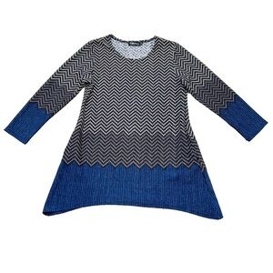 Zip Zag Sweater Tunic Fall Long sleeved with pockets Winter Wear Bundle & Save